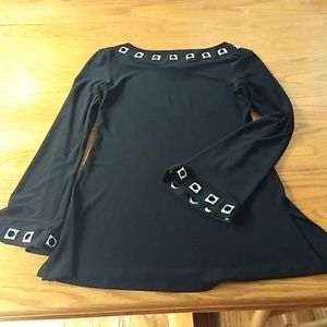 Joseph Ribkoff Tunic top and palazzo pants